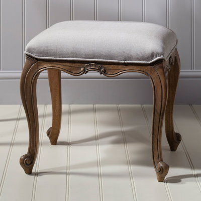 Cecilia Solid Wood Accent Stool