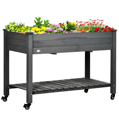 Outsunny Raised Garden Bed