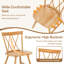 Chaise de salle à manger avec cadre en bois d'hévéa-108808905-108808904