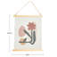 Rouleaux de mur de toile abstraits floraux