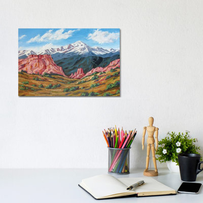 «Pike's Peak, Colorado» par Patty Baker - peinture sur toile tendue