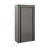 vidaXL Shoe Cabinet Gray Iron, Polypropylene Medium Lightweight