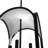 Dukestown 4 - Light Lantern Geometric Chandelier-56775420