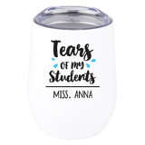 Custom Teacher Appreciation Coffee Mug - Boho Rainbow Custom Name