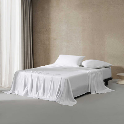 Ensemble de draps en satin de coton Calvin Klein