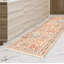 Tapis décoratif Ivoire en viscose de style noué à la main des années 1980 de conception unique 2 pi 5 po x 8 pi 9 po Cuamonroy