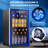 COWSAR 17.52'' 24 Bottle and 75 Can Single Zone Freestanding, Beverage Refrigerators & Coolers, Temperature Control, Reversible Door, Low Noise