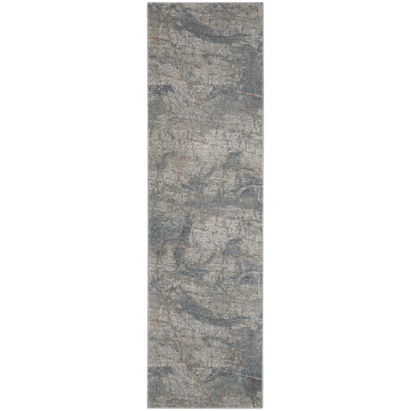 Abstract Area Rug, Runner 66 x 230cm