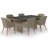 Dinncus Rectangular 6 - Person Dining Set with Cushions-1247646927-1247632428