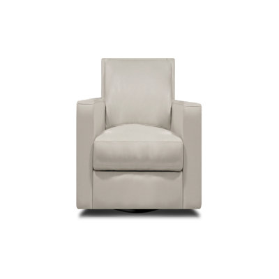 Fauteuil pivotant en cuir 40 po Sterne