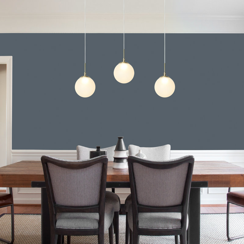 Yearb 3-Light Unique Modern Linear LED Chandelier