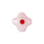Vase en verre Hibiscus en rouge-65205166