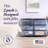 Homz Tall Solid Plastic 3 Drawer Storage Cart with Wheels