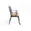 Mobilier d'extérieur en aluminium coulé pour l'extérieur