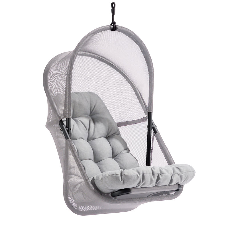 1 Person Swing Chair, Light Gray