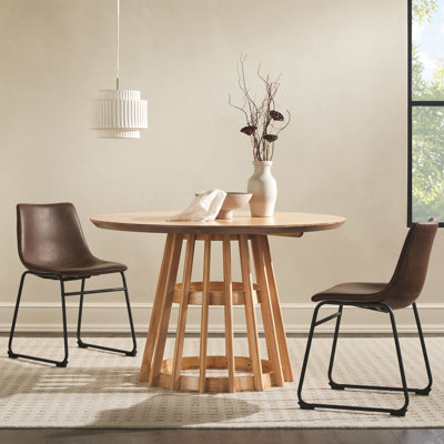 Johnesha 47.5" Pedestal Dining Table