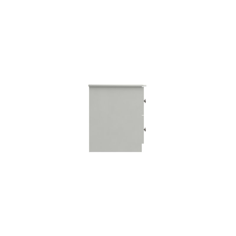 Adnan 39.8 cm W Bedside Table, White