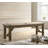 Wood Fabric Upholstered Dining Bench