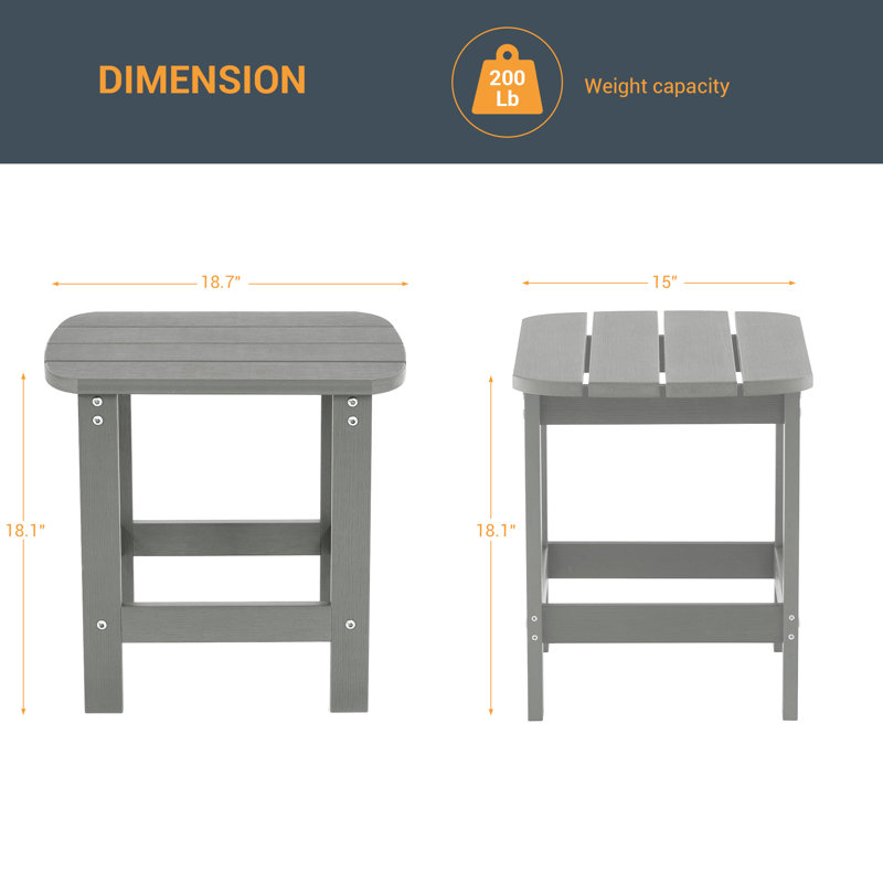 Table d'appoint, Bleu clair