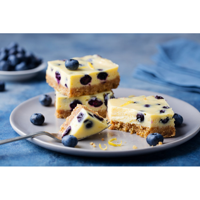 Blueberry Cake by AnnaPustynnikova - Wrapped Canvas Print, 81cm H x 122cm W x 3.8cm D