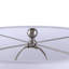 Lampe de table avec base en papier beige (ampoule non incluse)