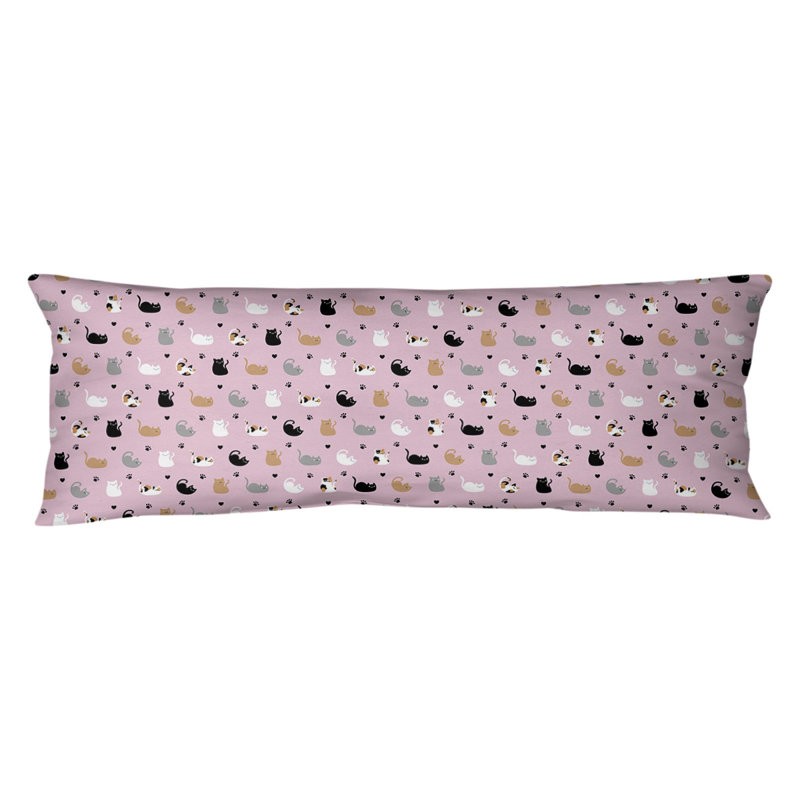 Katelyn Elizabeth Animal Print Reversible Throw Pillow, Poly Fill, Microfiber, Mauve