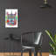 «Jungle Safari 24» par Hello Angel, art mural en verre acrylique-1002763526