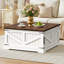 Table basse avec rangement Tishay Farmhouse