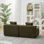 Canapé modulaire courbé Chenille-1868624579