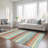 Machine Washable Indoor/Outdoor Chayden ACN1019 Sky Rug-99177824