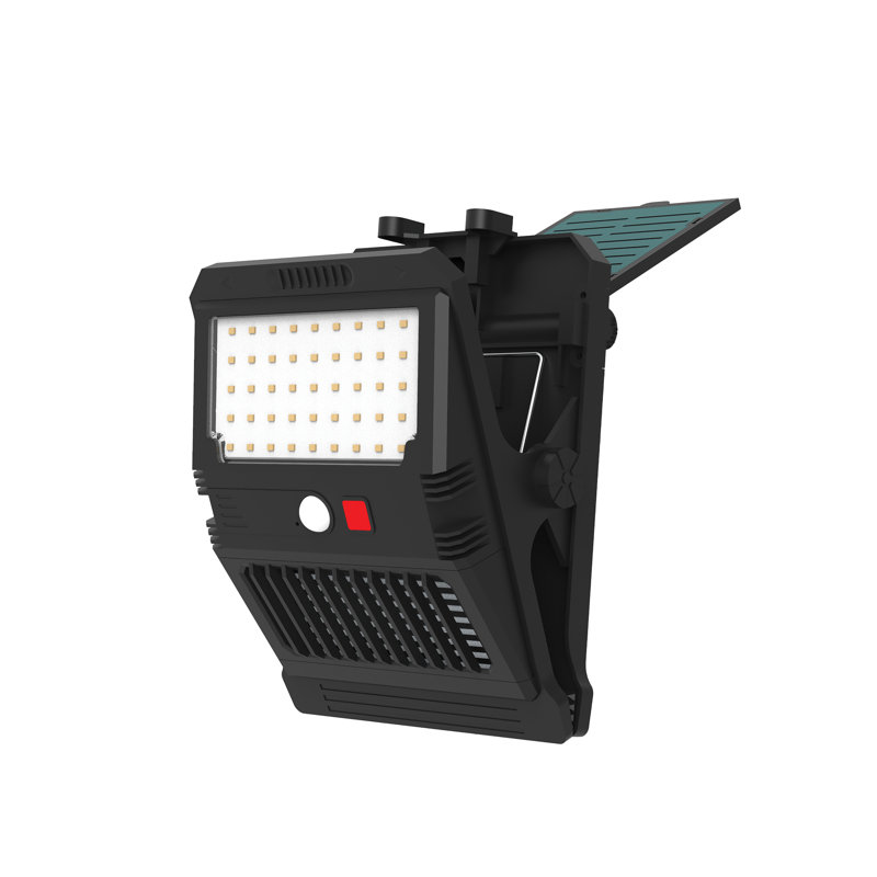 300 Lumen Led Solar Motion Activated Clamp Light