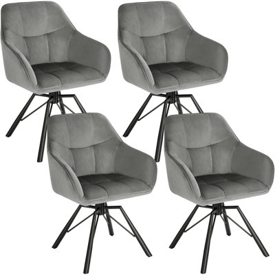 Alliene 48cm H Velvet Upholstered Armchair