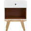 50.8cm W Solid Wood Bedside Table-465723781