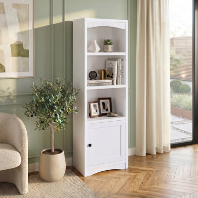 Hearton 3-shelf Engineered Wood Media Tower