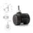 1in. Square Double Star Caster Inserts With Brakes