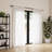 Cappa 1" Adjustable Single Curtain Rod Set, Windows Drapery Rod-67082376-67082377