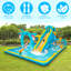 Jeu gonflable ECLIFE 16,1 pi x 13,9 pi avec piscine à éclaboussures et souffleur d'air