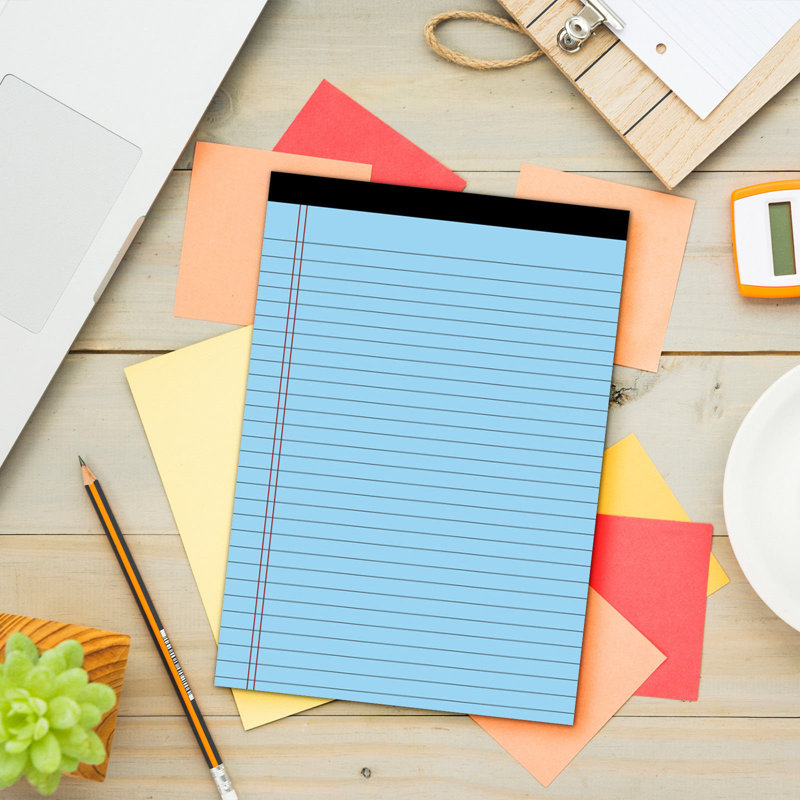 un livre A4 ligne horizontale Tear-Notepad bloc-notes A4 bloc-notes portable 50 pages, C