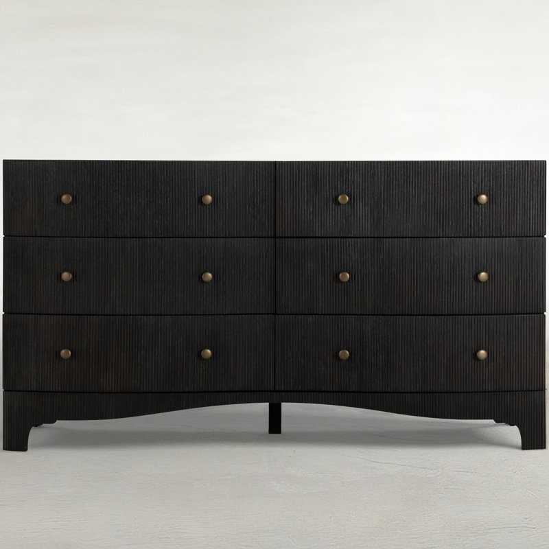 Princeton Dresser - Dark, Black