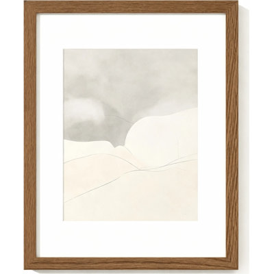 Solid Oak Wood Gallery Wall Picture Frame