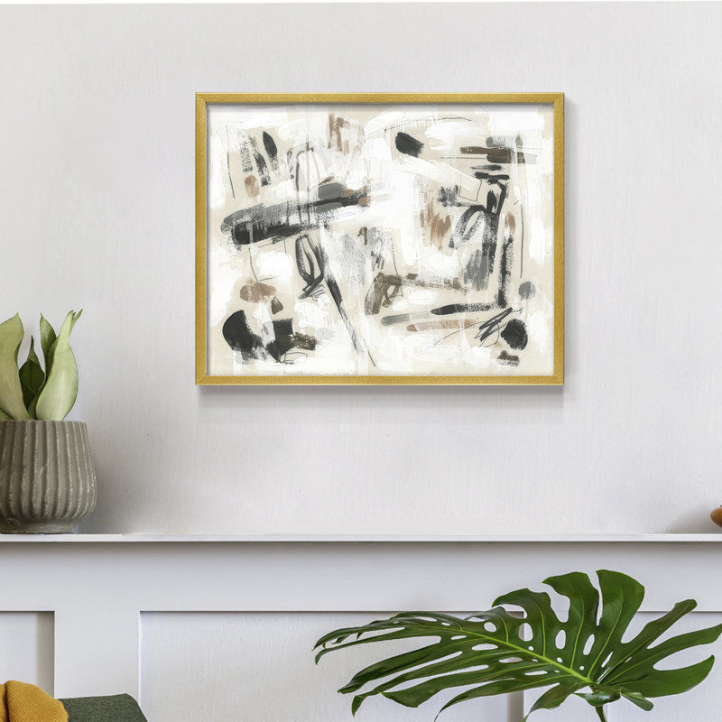 Spinning Yarns II -Framed Print - Restickable, 22'' H x 28'' W