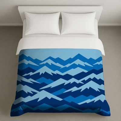 Blue Mountain Range Duvet Covers