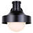 1 Light Outdoor Lantern, Black Finish