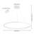 Odin 1-Light LED Unique / Statement Chandelier-116415422-71027345