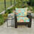 24" x 26.5" Outdoor Deep Seat Chair Cushion Set with Welt-588404623