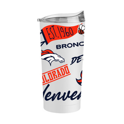 Gobelet thermolaqué de 20 oz Denver Broncos