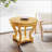 Wanetta 27.16'' tall 2 - Drawer End Table,Curved Legs Farmhouse Style Small Size Round Dining Table End Table Side Table Coffee Table for Dinette, Kitchen, Dining Room or Living Room, Natural Wood Grain Distressed -1069641774