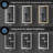 LED Lighted Medicine Cabinet With Mirror-1041270084