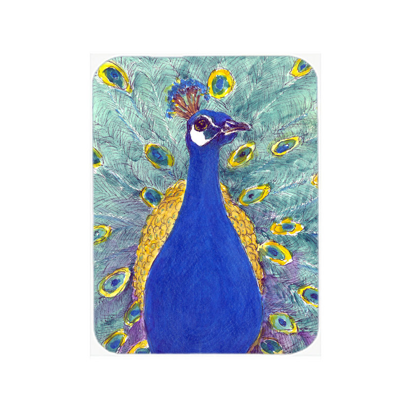 Oiseau - Verre à Découper Peacock
