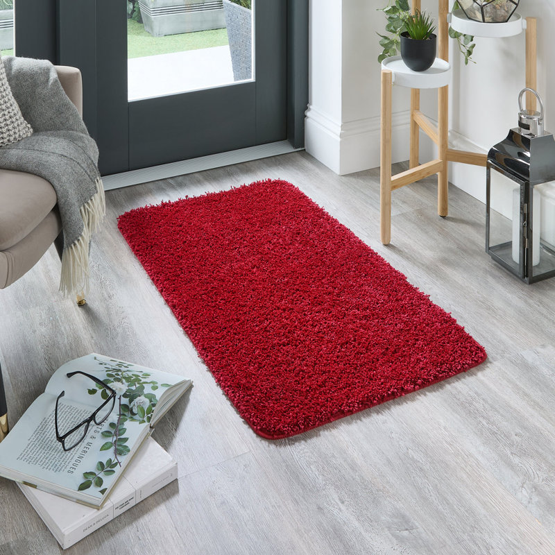 Solid Colour Machine Tufted Area Rug, Rectangle 100 x 150 cm